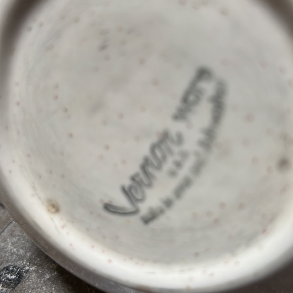 Vintage 1950's Vernonware Tickled Pink Gravy Dish / Pitcher Mid Century - Picture 6 of 6